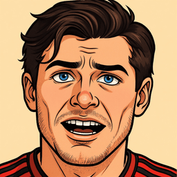 Pixel art portrait of Victor Lindelof
