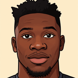 Pixel art portrait of Andre Onana
