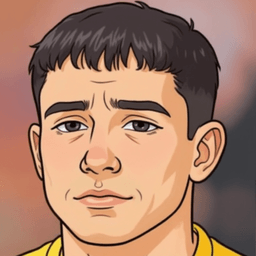 Pixel art portrait of Daniel James