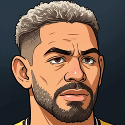 Pixel art portrait of Matheus Cunha
