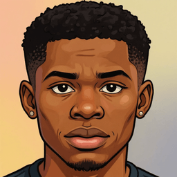 Pixel art portrait of Largie Ramazani