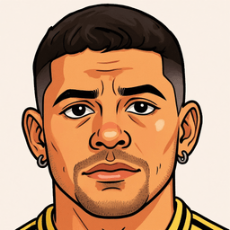 Pixel art portrait of Marcos Rojo